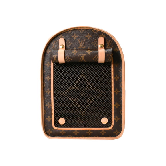 Louis Vuitton Dog Bag Pet Carrier Monogram Brown - Picture 3 of 16
